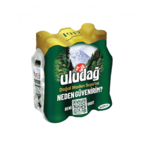 ULUDAĞ SODA SADE 6X200ml