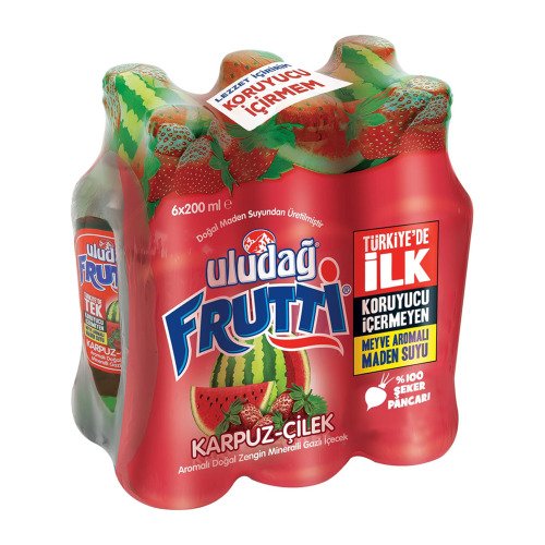 ULUDAĞ FRUTTİ KARPUZ ÇİLEK 200ml