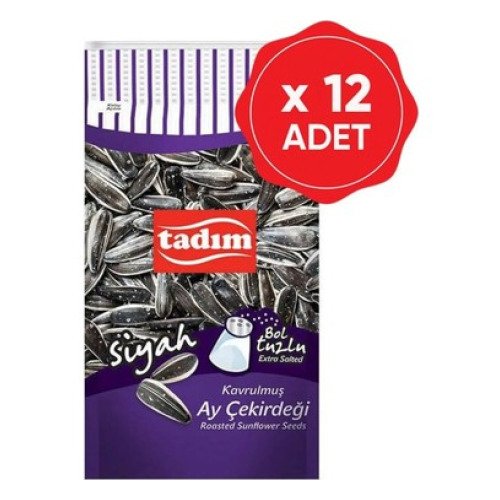 TADIM SİYAH BOL TUZLU ÇEKİRDEK 180gr