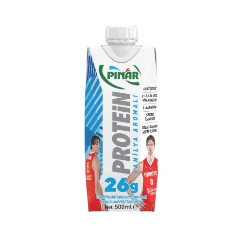 PINAR PROTEİN VANİLYALI SÜT 500 ML