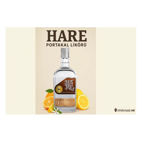 HARE ŞEFTALİ PORTAKAL LİKÖRÜ 35cl