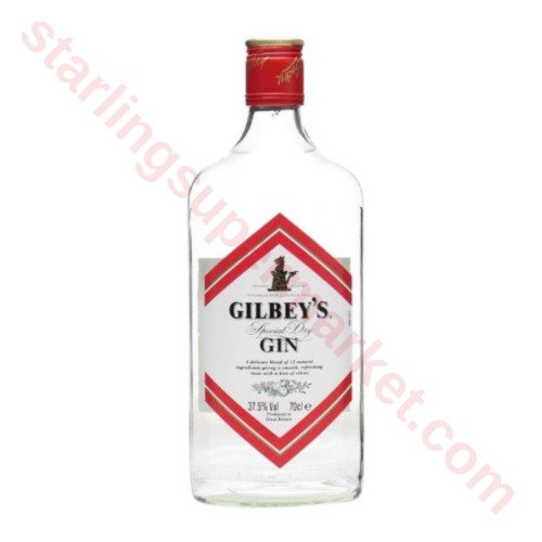 GILBEYS GIN 70cl.