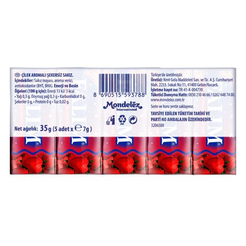 FALIM ÇİLEK AROMALI 5 Lİ