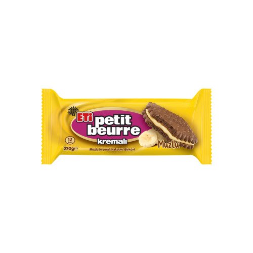 Eti Petit Beurre Banana 270 g - Chips & Sweets