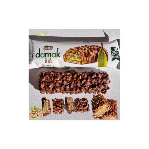 Дамак Ала с фисташкой Вафля 30 г - Чипсы и сладости