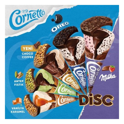 ALGİDA KORNETTO DİSC COFFEE - Dondurma