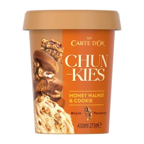 ALGİDA CARTE DOR CHUN KIES HONEY WALNUT 430ml - Мороженое