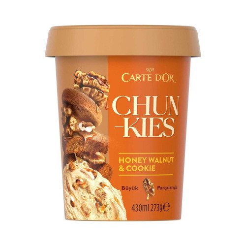 Algida Carte D'Or Chunky Kies Cookie 430 ml - Ice Cream