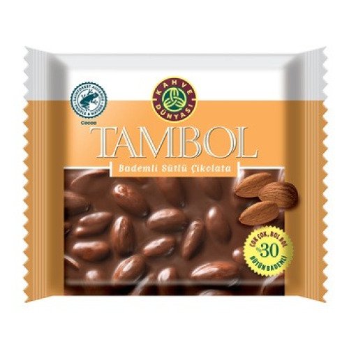 TAMBOL BEDEMLİ KARE ÇİKOLATA