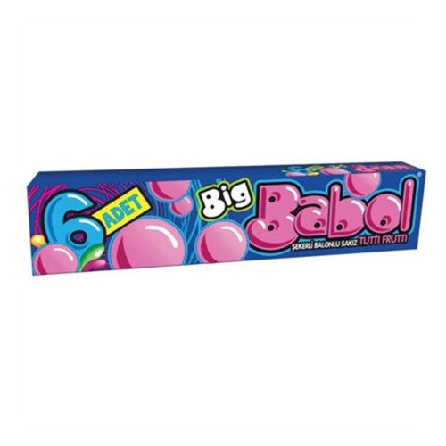 BİGBABOL KARPUZ 4lü FİŞEK SAKIZ - Cips & Şekerleme